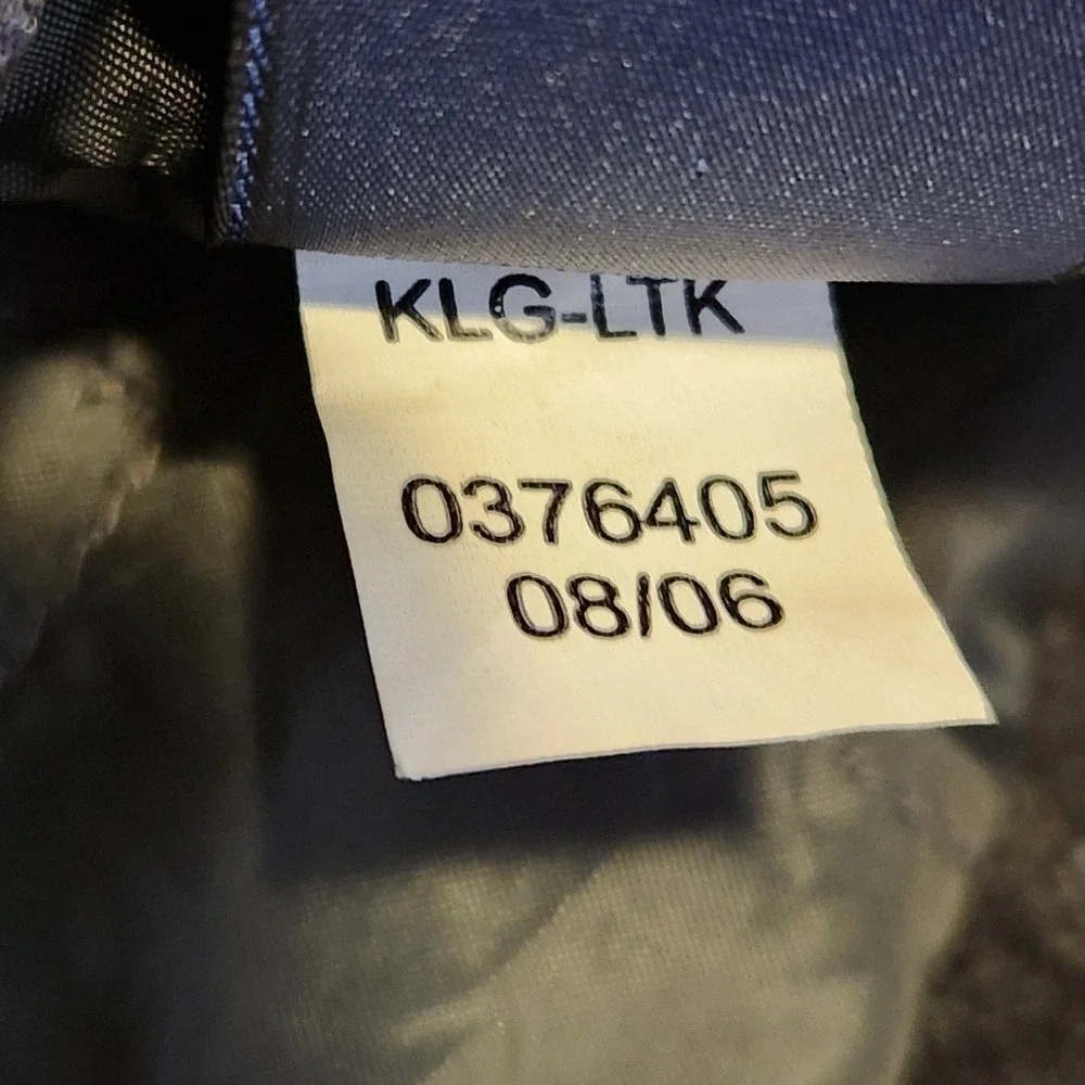 Tommy Hilfiger Field Jacket Mens XXL Charcoal Wool Blend Quilted KLG-LTK